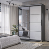 Шкаф-купе Крафт-6 1,6 м ШКК-06 1602 (Графит)