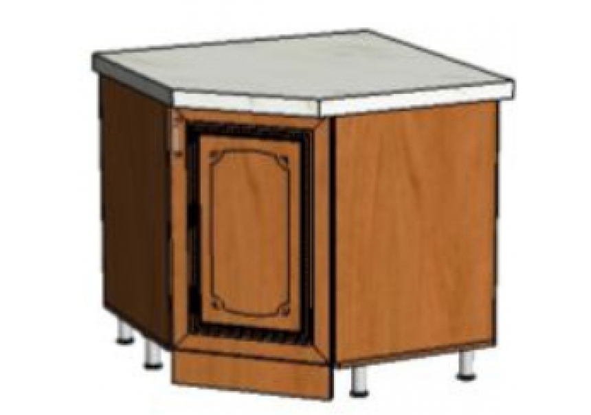 Прага-2 шкаф нижний угловой трапеция 900 (№32)