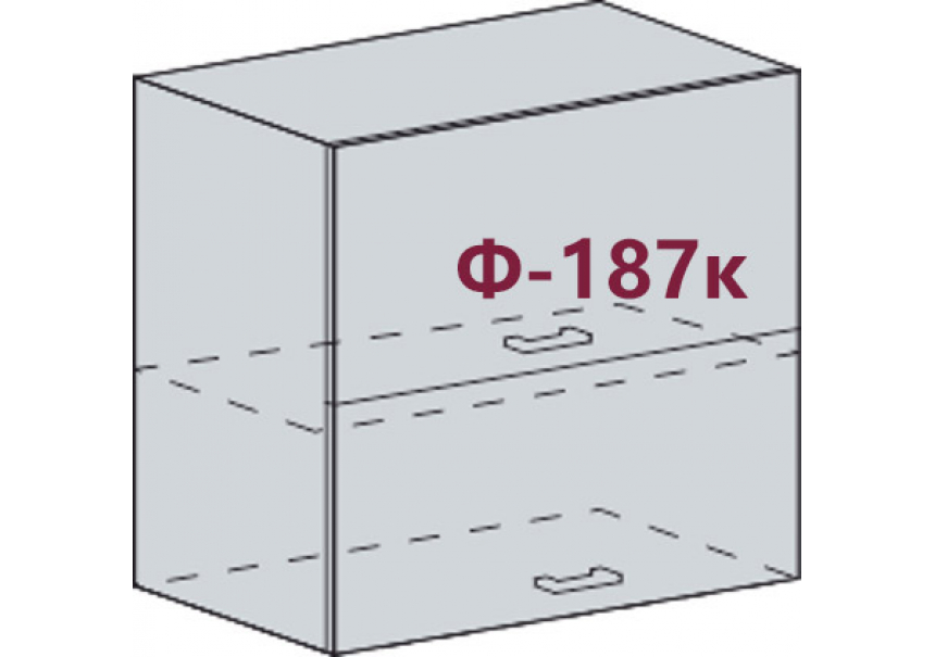Сиена шкаф верхний ШВГ 801Г