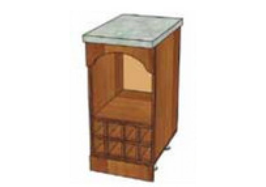 Нова шкаф нижний открытый 400 (№36)